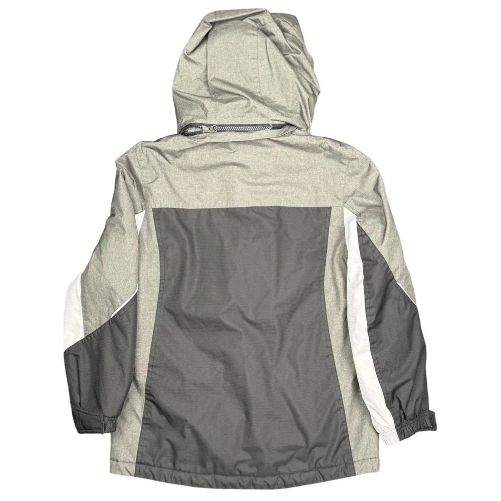 Gerry Boys Winter Jacket Youth M 10 12 Hooded‎ Ski Snow Coat Gray